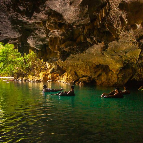 Cave Tubing and Zipline Tour